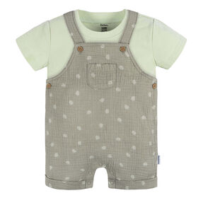 Gerber Childrenswear - 2-Piece Infant Set - Neutral - Palm - 24M