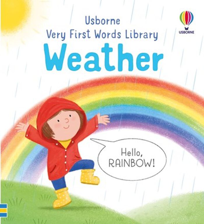 Very First Words Library: Weather - Édition anglaise