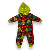 Grinch Infant Hooded Onesie - Green