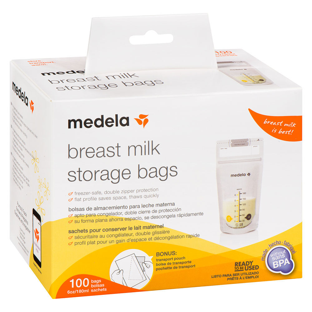 breastmilk freezer storage bags