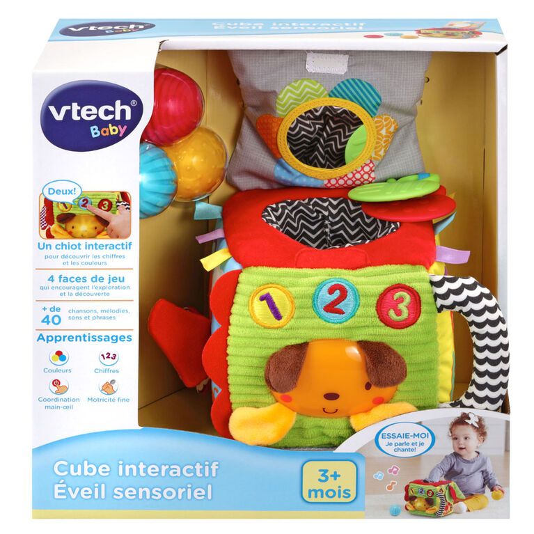 Vtech Cube interactif éveil sensoriel 3-24mois au Maroc - Baby And Mom