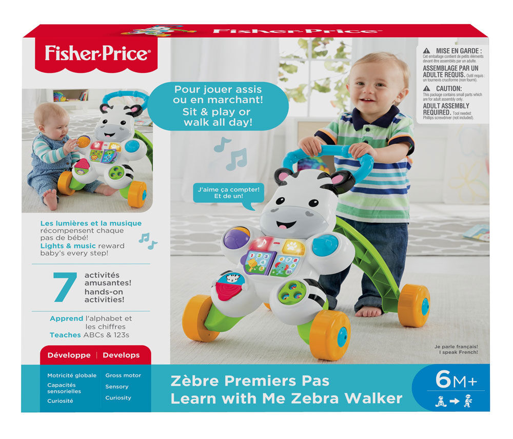 learn with me zebra walker fisher price