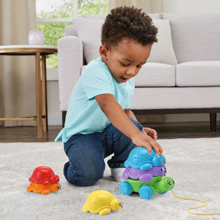 LeapFrog Nest & Count Turtle Tower - Bilingual English/French