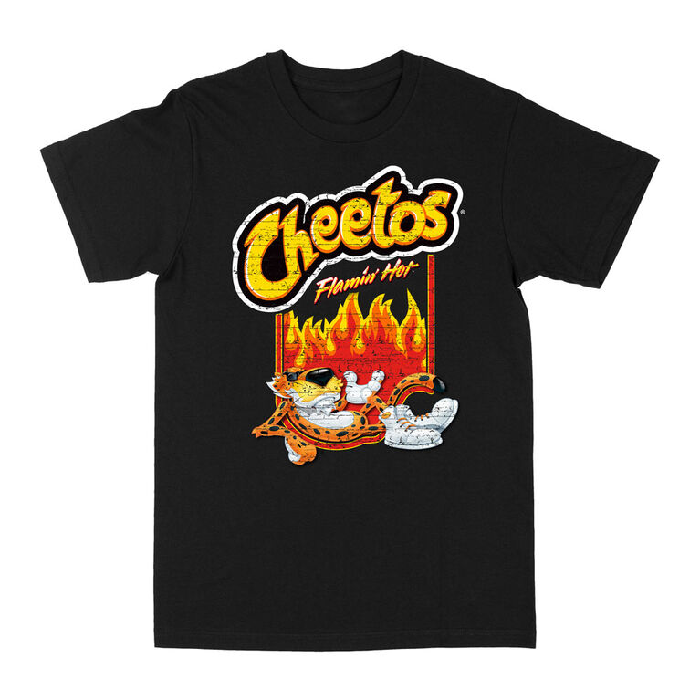 Cheetos Flamin Hot Black Tshirt Small 