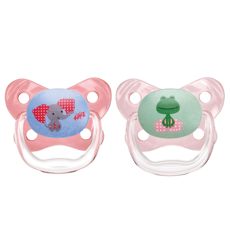 Dr. Brown's PreVent Pacifier, 6-12 Months - Pink | Babies R Us Canada