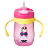 Tommee Tippee Weighted Straw Toddler Sippy Cup - Pink - 6+ months