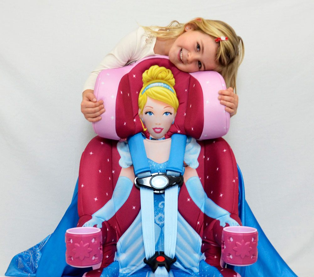 KidsEmbrace Friendship Combination Booster Car Seat - Cinderella