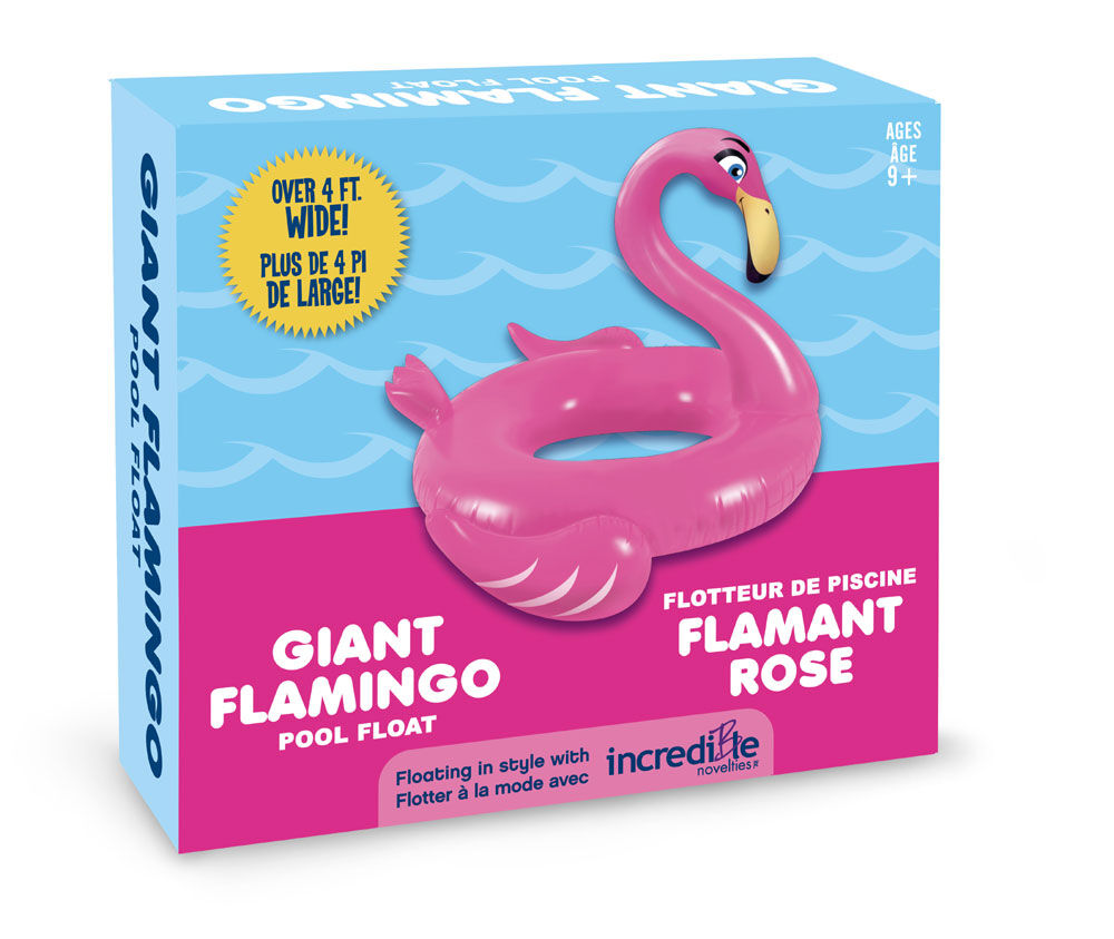 big flamingo pool float