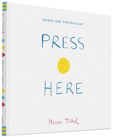 Press Here (Interactive Book for Toddlers and Kids, Interactive Baby Book) - Édition anglaise