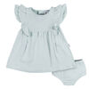 Gerber Childrenswear    Ensemble robe + couche  Fille Bleu Aqua  0-3 Mois