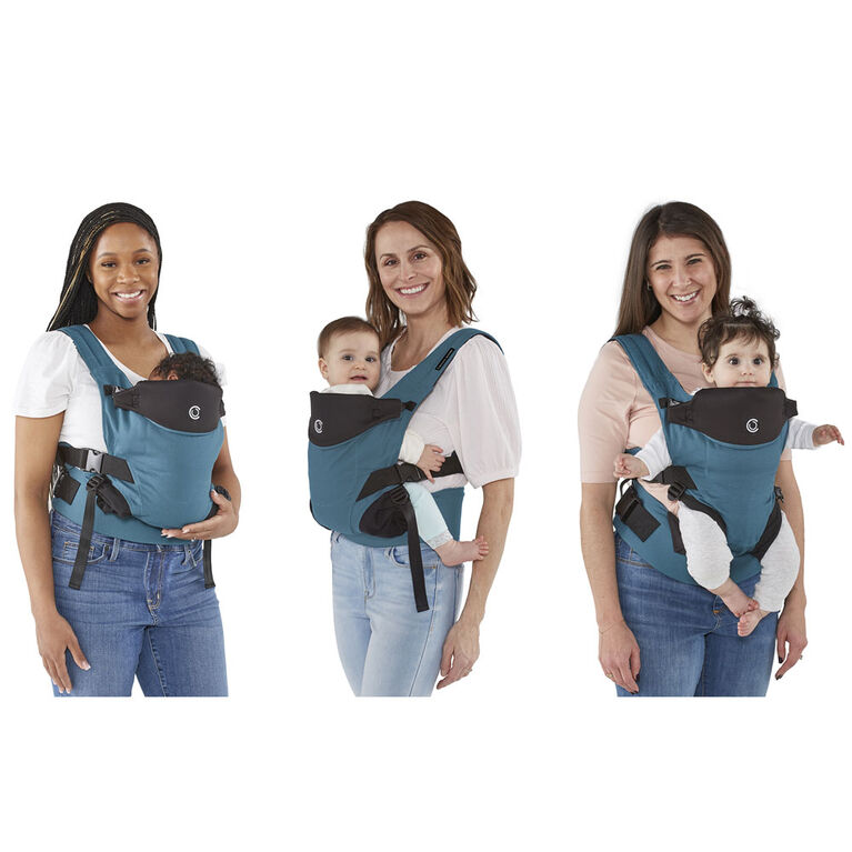 Contours Wonder 3-Position Baby Carrier - Washed Teal, One Size Fits ...