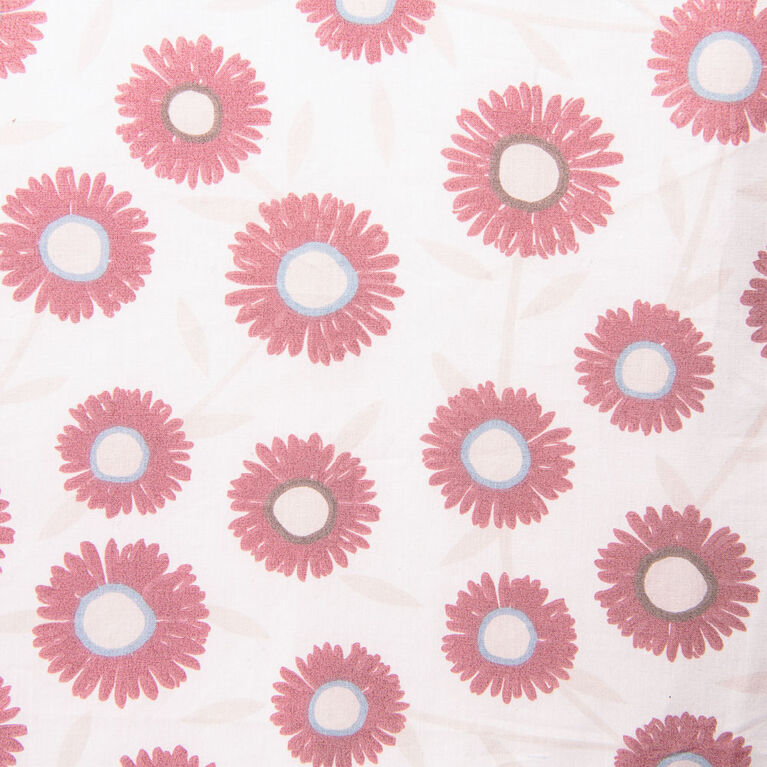 Perlimpinpin-Cotton fitted sheet-Lillies