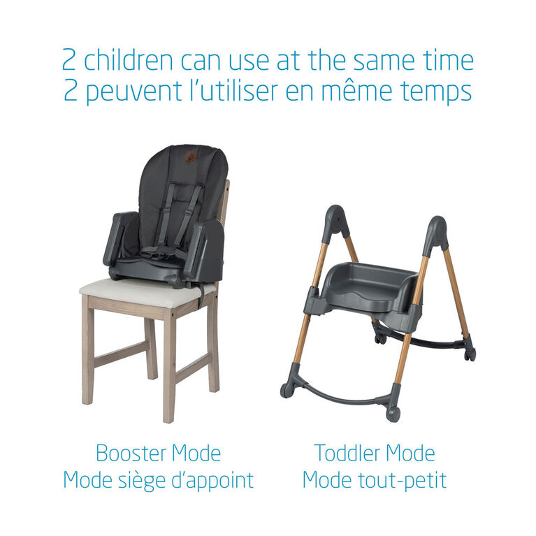 Siège graphite essentiel Maxi-Cosi pour chaise haute Minla