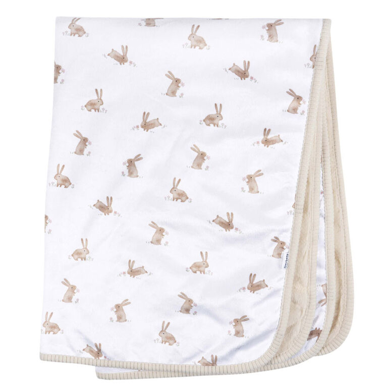 Gerber Childrenswear - 2ply Plush Blanket - Retro Floral