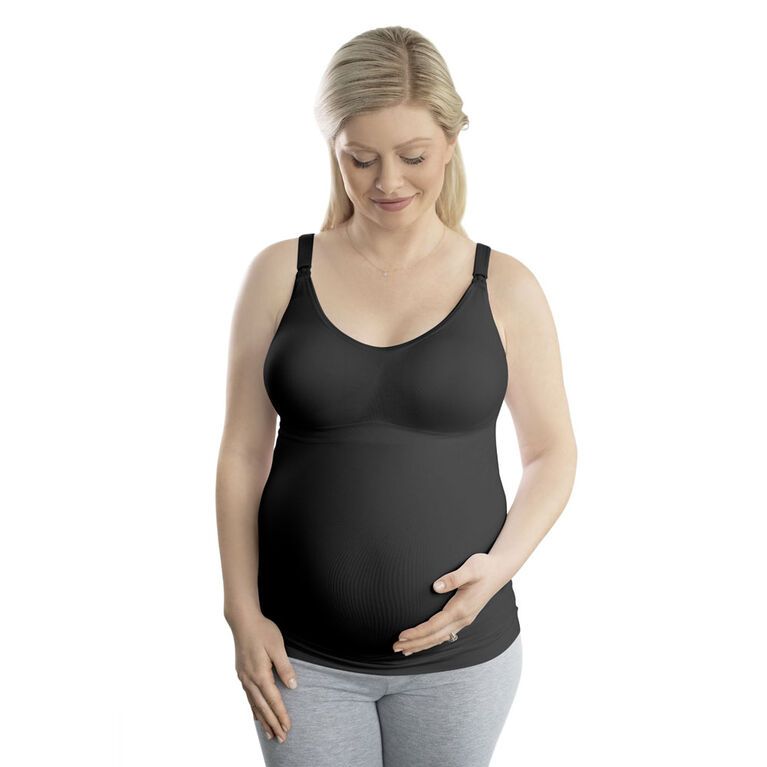 Seamless Tummy Control Breastfeeding Nursing Bra Tank Top Cami - Waist Me Up