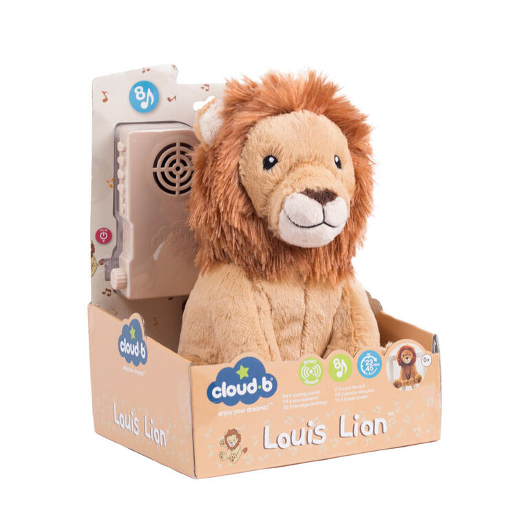 Cloud b Louis The Lion Smart Sensor Plush w/ 8 Soothing Sounds
