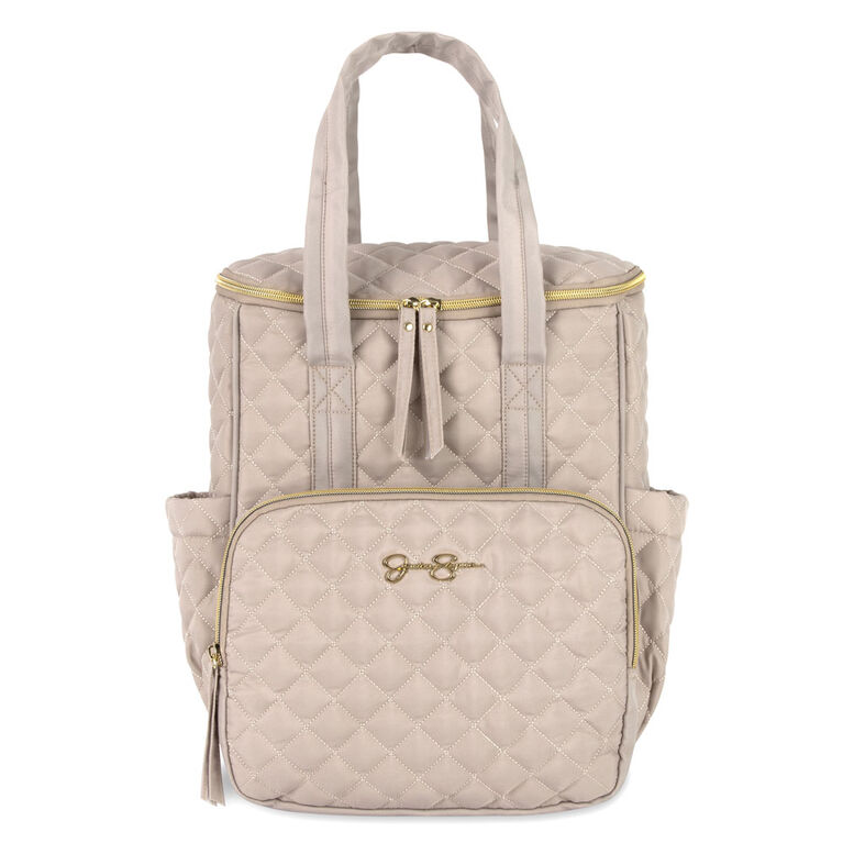 Jessica Simpson Charity 3Pc Diaper Backpack Set, Champagne | Babies R ...