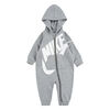 Nike Futura Hooded Coverall - Dark Grey Heather - Size NB