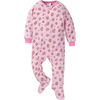 Gerber Childrenswear - 1-Pack Couverture Sleeper - Léopard - Rose 3-6 mois