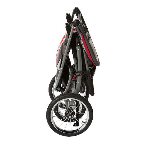 graco 3 wheel stroller fold