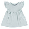 Gerber Childrenswear - 2-Piece Dress + Diaper Set Aqua Blue