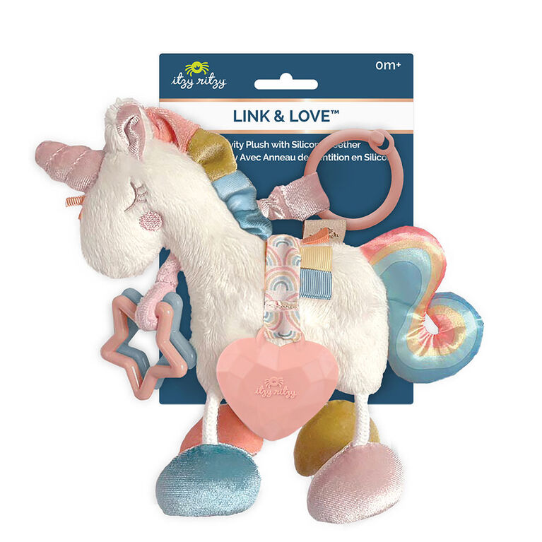 Itzy Ritzy Link & Love Unicorn