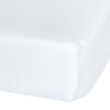 Perlimpinpin-Muslin fitted sheet-White