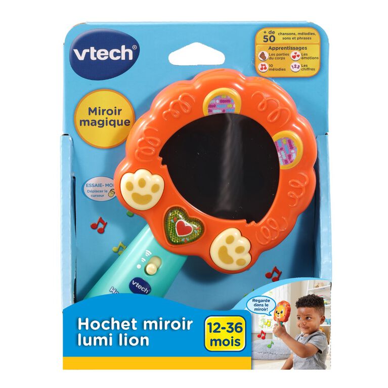 VTech Hochet miroir lumi lion - Édition française