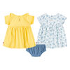 Levis 2 Pack Dress - Yellow/Blue - Size 24 Months