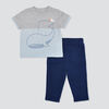 Rococo 2 Piece Top and Pant Blue 18-24M