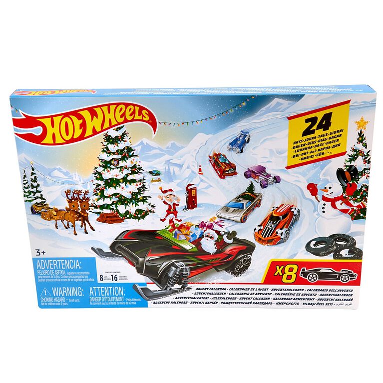 Hot Wheels Advent Calendar Vehicles Toys R Us Canada