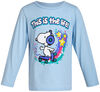 Peanuts - t-shirt à manches longues - Snoopy / bleue / 5T
