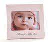 Pink Welcome Little One Photo Frame