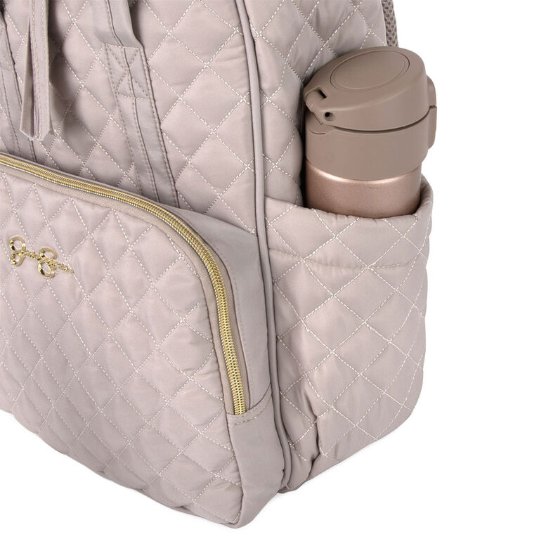 Jessica Simpson Charity 3Pc Diaper Backpack Set, Champagne | Babies R ...
