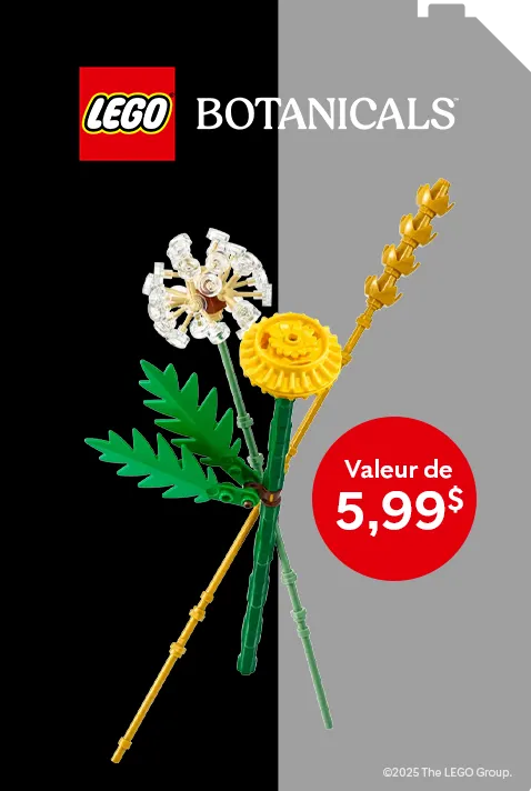 Prime avec achat LEGO® Botanicals