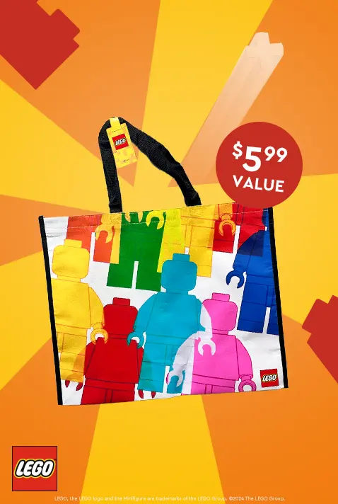 LEGO® Tote Bag gift with purchase