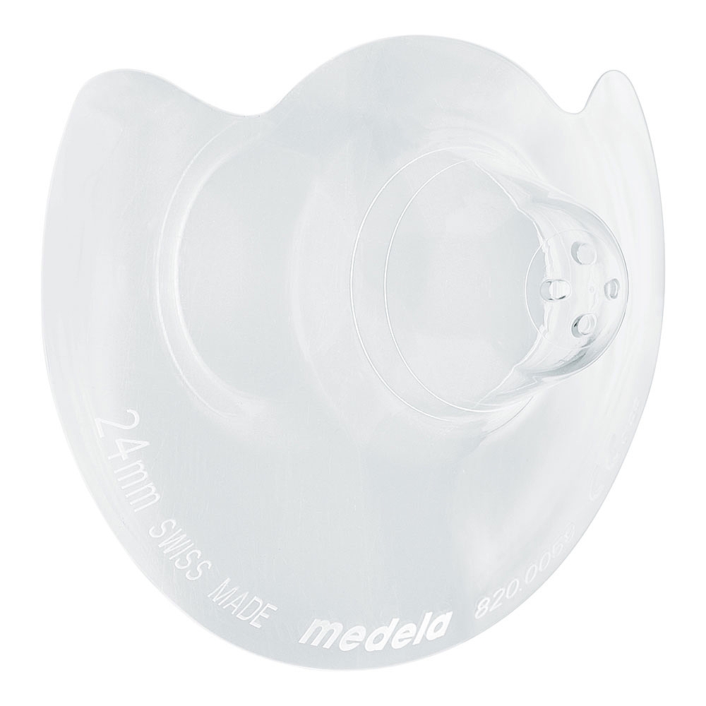 Medela Boucliers de mamelons et étui - 24MM Bout de sein et étui -2p 