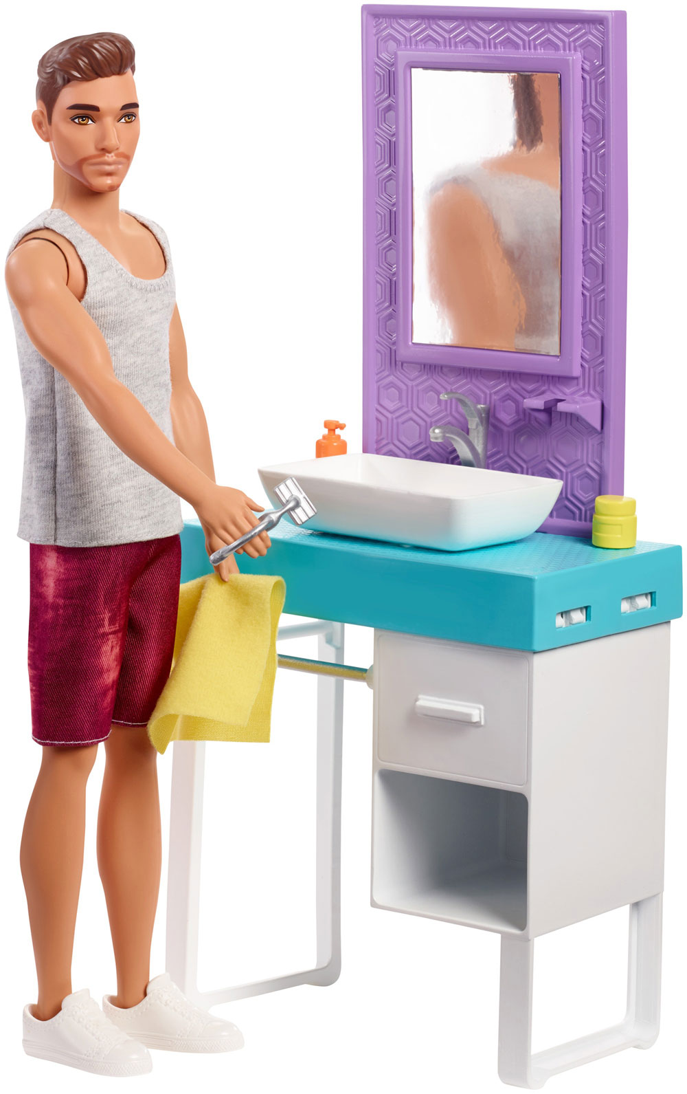 barbie and ken bathroom