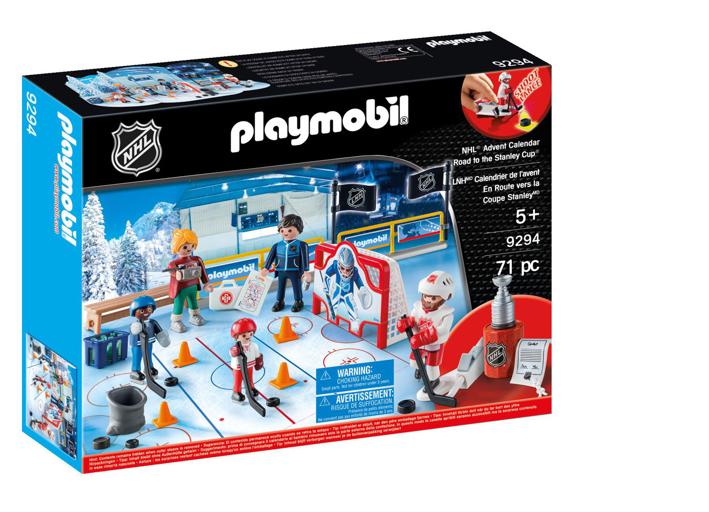 Playmobil - Calendrier de l'Avent LNH En Route vers la Coupe | Toys R