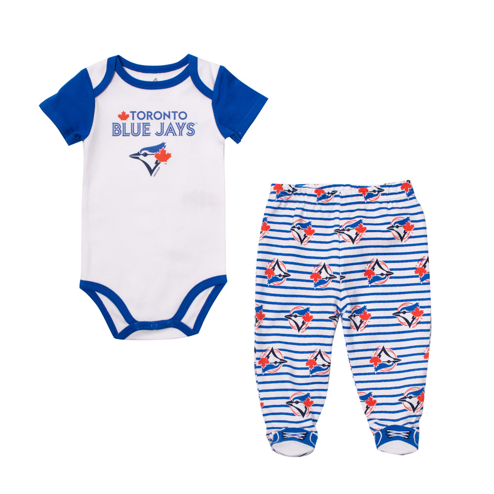 MLB Toronto Blue Jays Infant/Baby Short Sleeve Bodysuits/Onesies