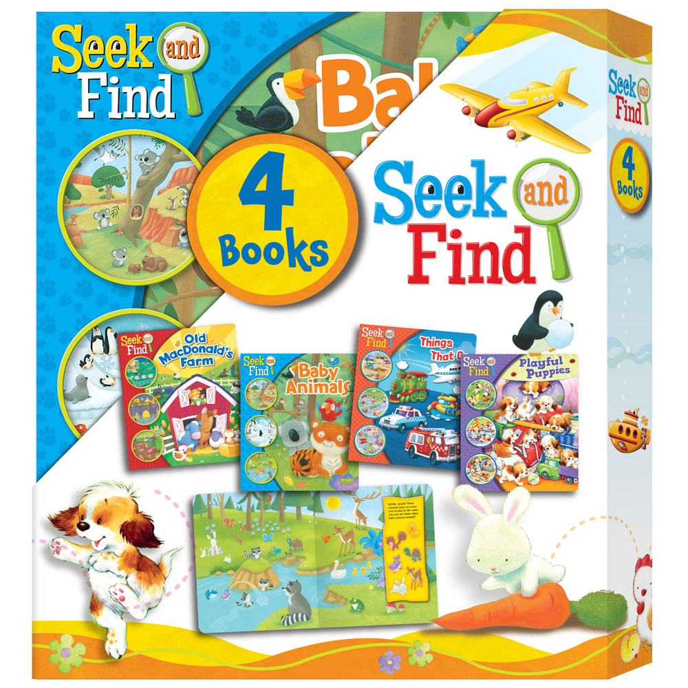 Seek And Find 4 Book Slipcase - English Edition | Toys R Us Canada