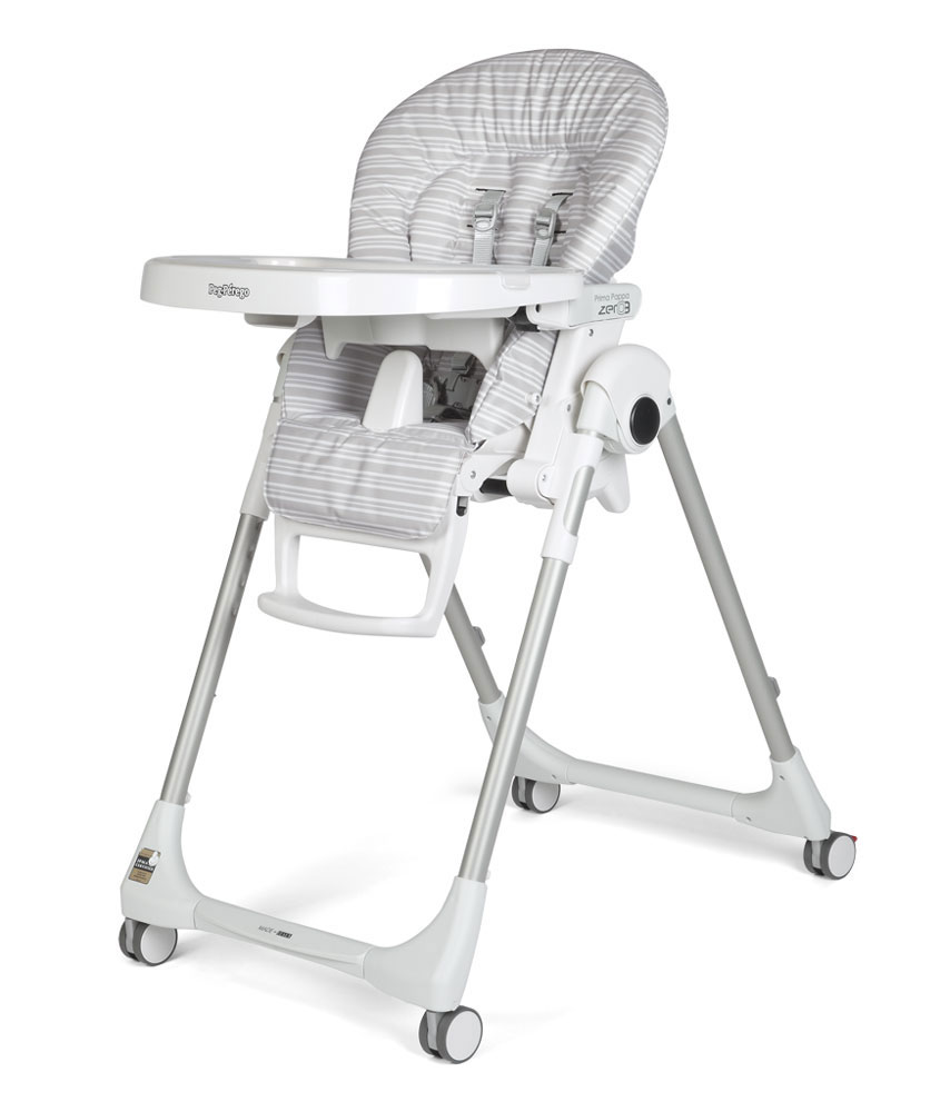 Peg perego prima pappa zero online 3 highchair in linear grey