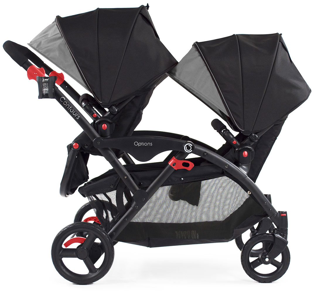 contours options tandem double stroller