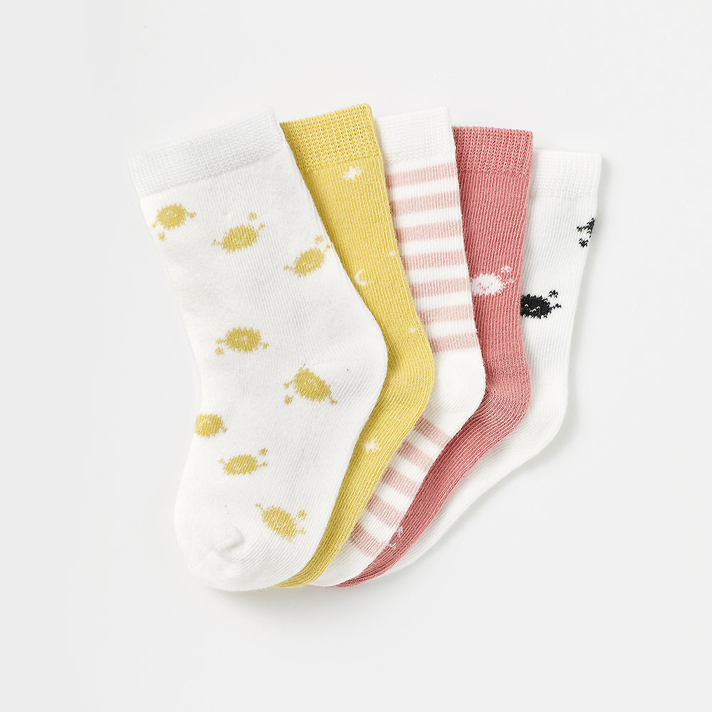 RISE Little Earthling basic crew socks