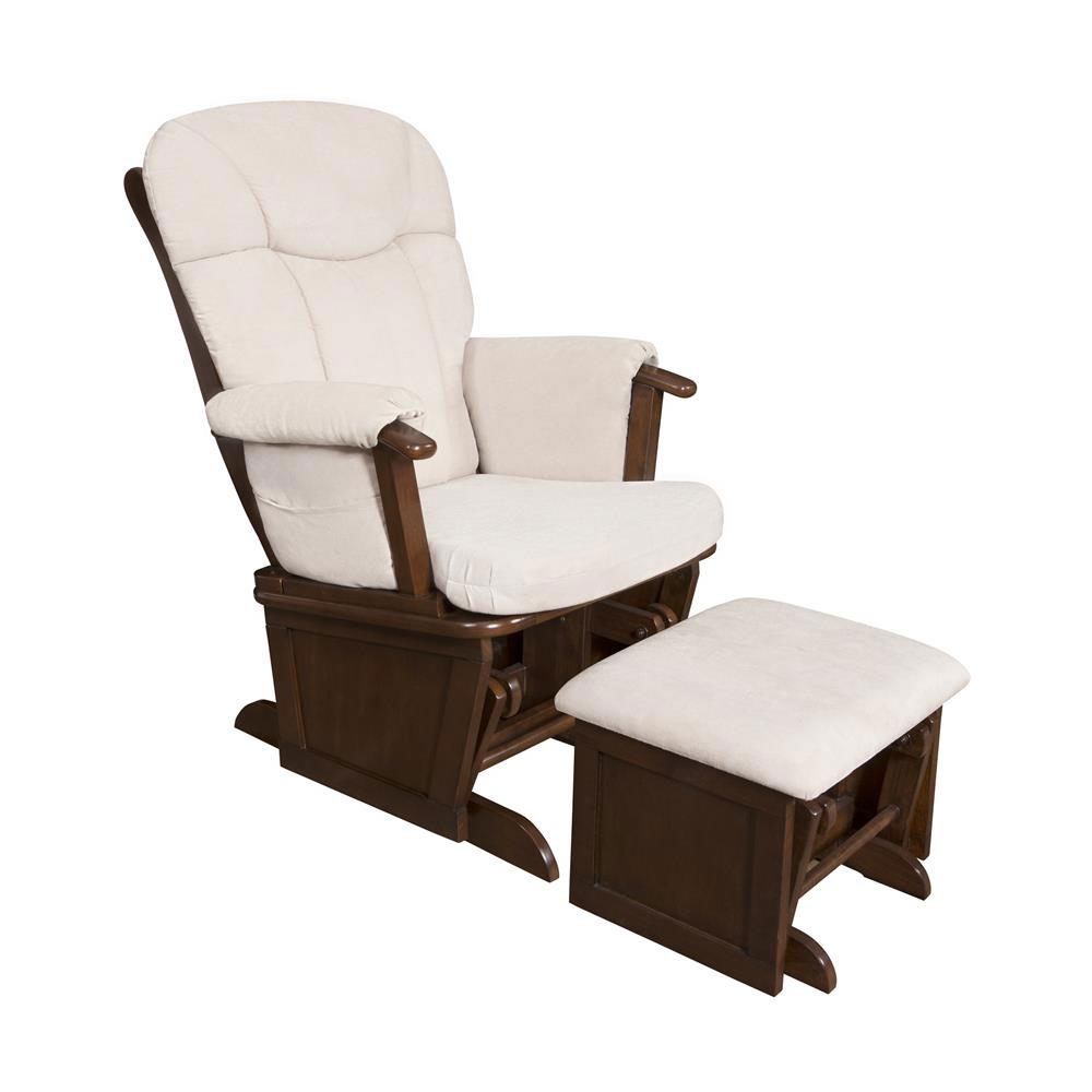 Eddie bauer espresso outlet langley glider and ottoman