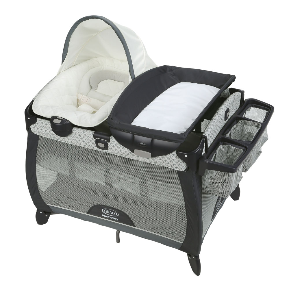 Graco Pack 'n Play Quick Connect Portable Lounger DLX Playard