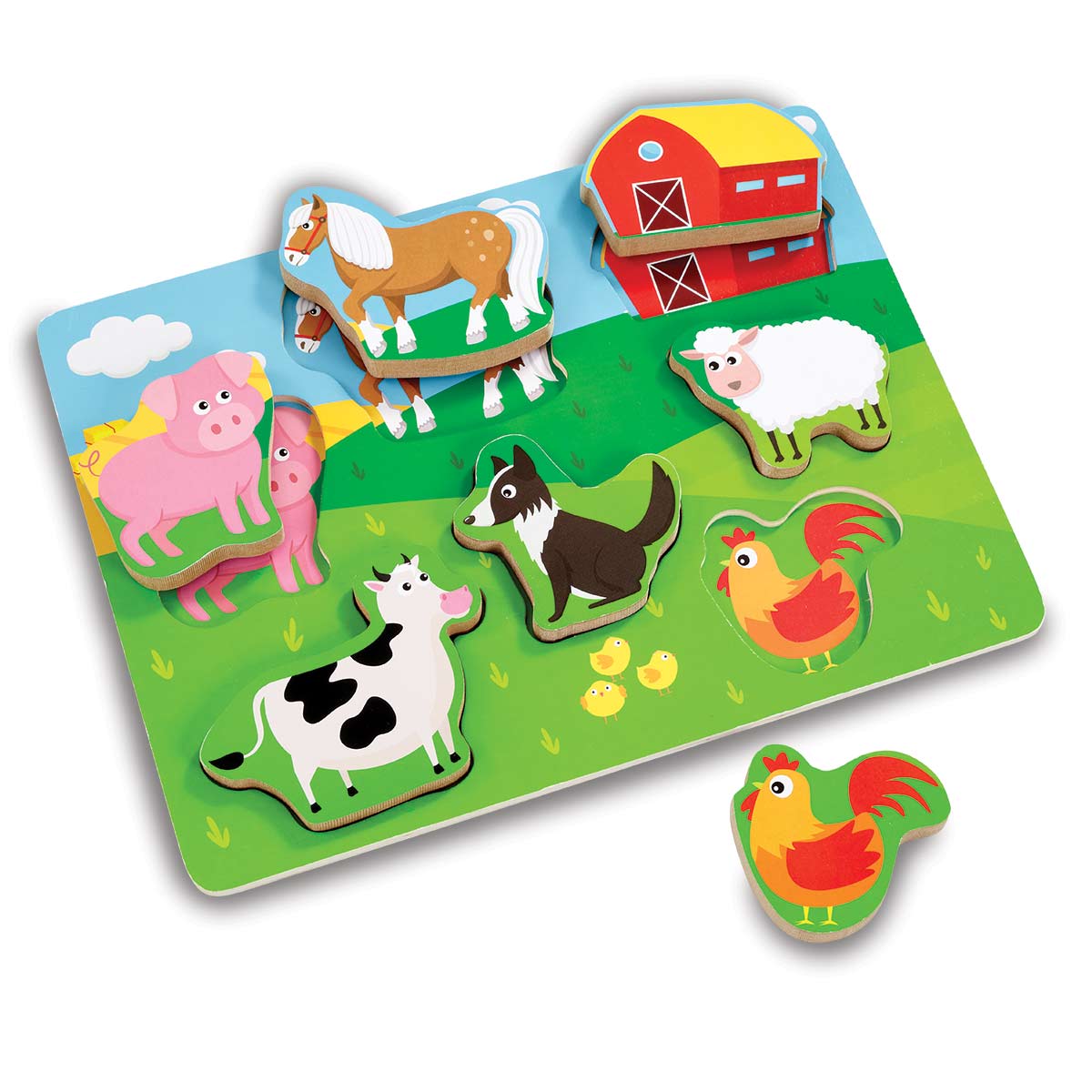 Feltree Puzzles Jouets Liquidation Puzzles Animaux En Bois Pour