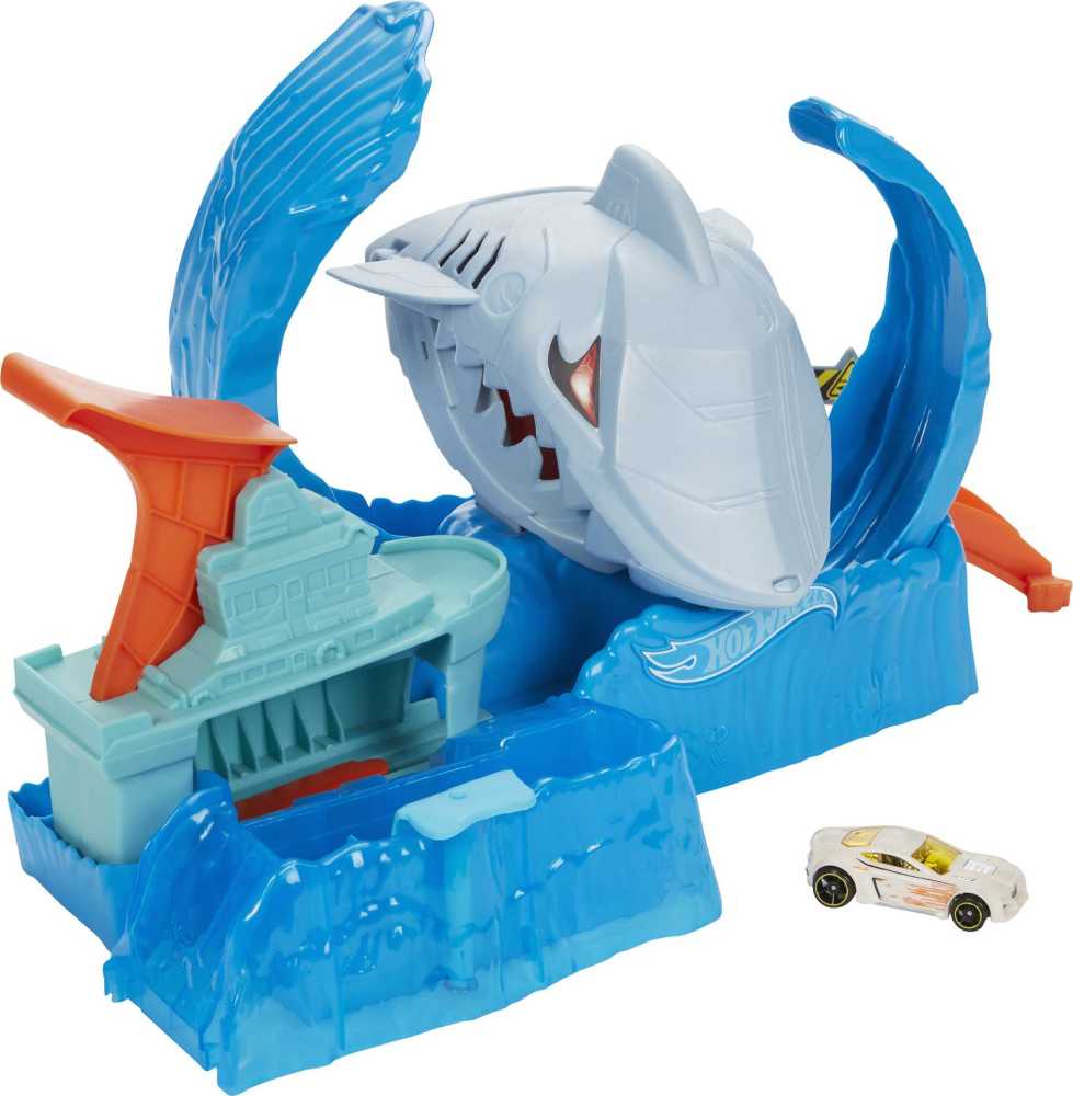 Hot Wheels - Coffret de jeu Fureur du Requin robot