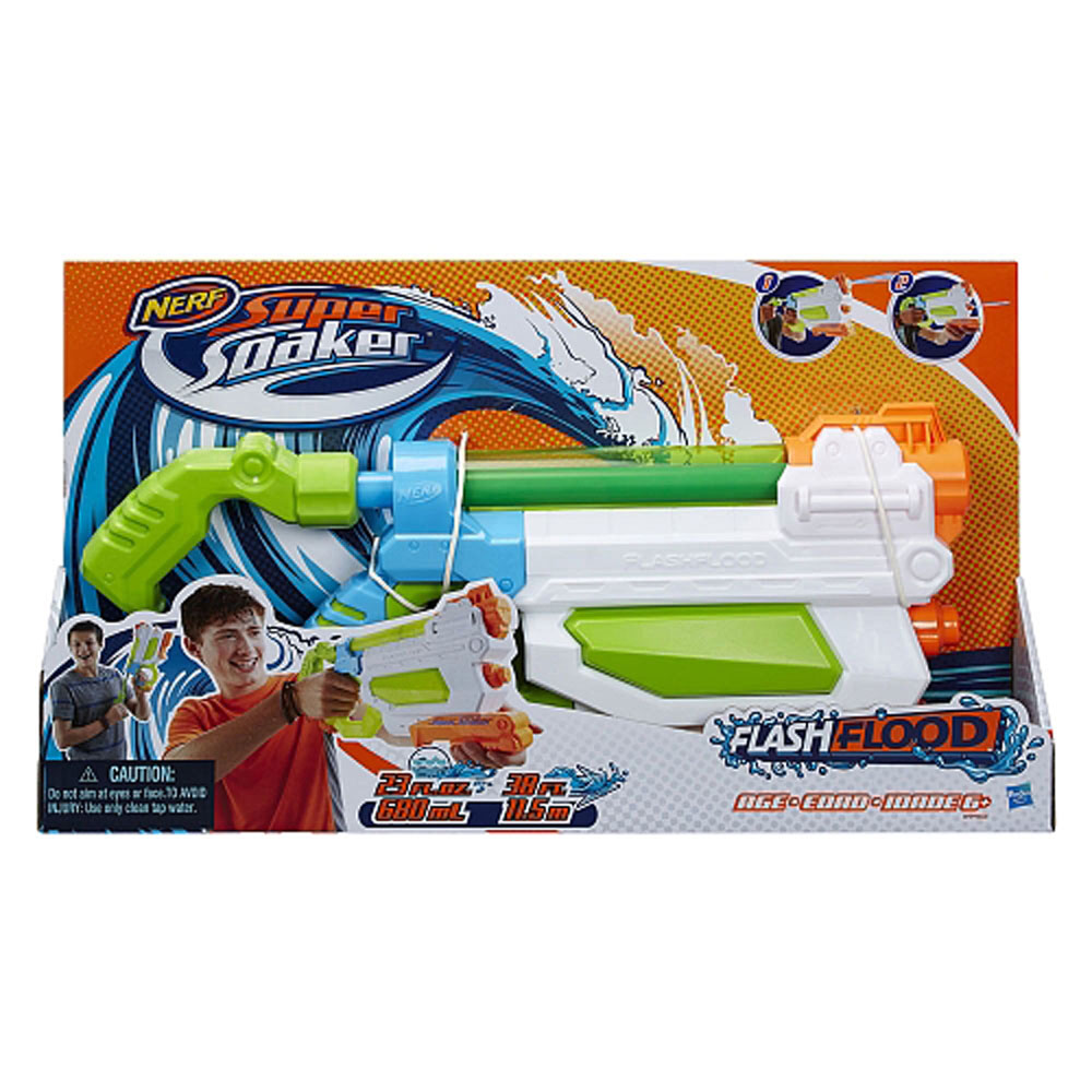 Nerf Super Soaker Flashflood Blaster R Exclusive Toys R Us Canada