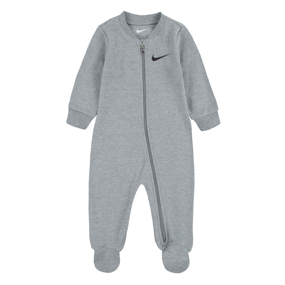 Nike Footed Coverall - Dark Grey Heather | Babies R Us Canada